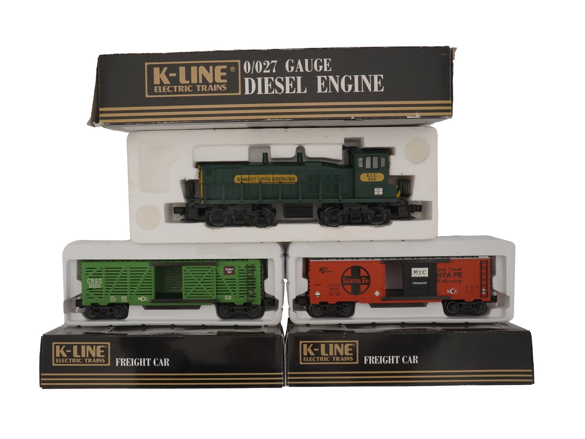 K LINE ELECTRIC TRAINS REMOTE CONTROL & CARS IOB PIC-1